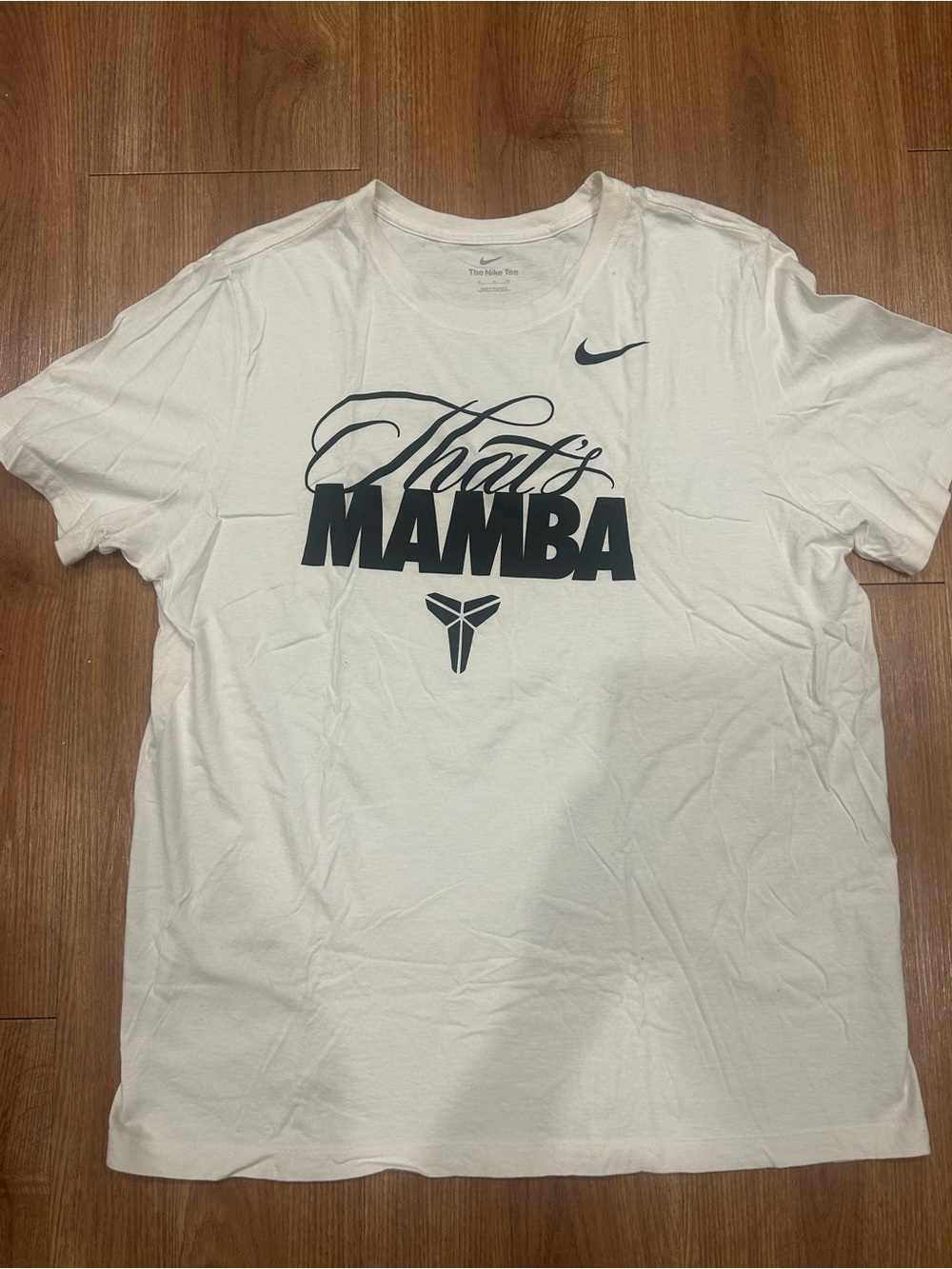 Nike Men's 'That's Mamba' Graphic T-Shirt - White